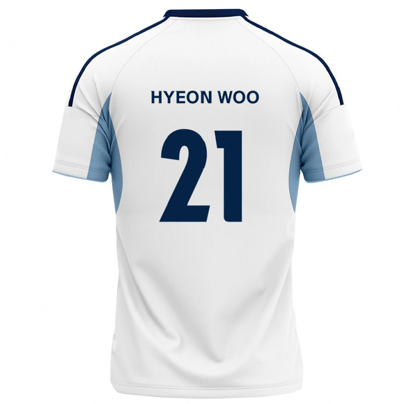 Danxen Heren Hyeon-Woo Jo #21 Koninklijk Blauw Wit Uitshirt Uittenue 2026/27 T-Shirt