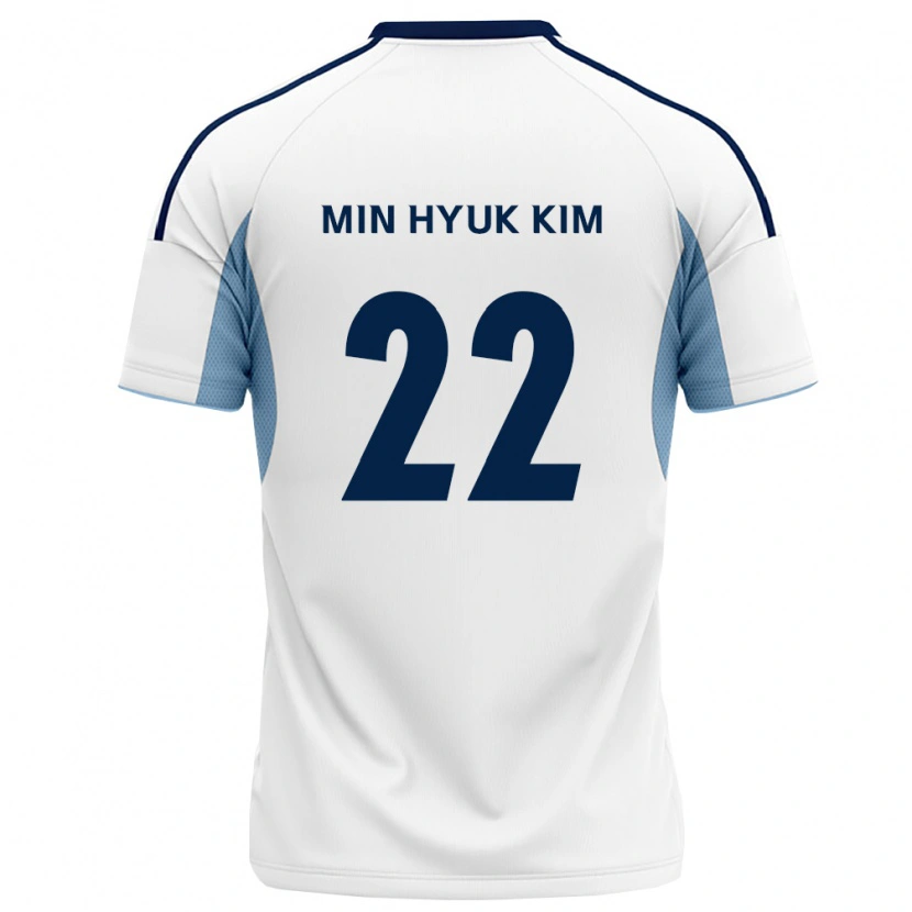Danxen Heren Min-Hyuk Kim #22 Koninklijk Blauw Wit Uitshirt Uittenue 2026/27 T-Shirt
