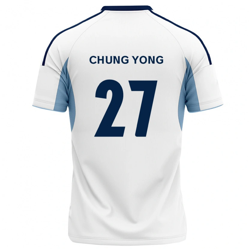Danxen Heren Chung-Yong Lee #27 Koninklijk Blauw Wit Uitshirt Uittenue 2026/27 T-Shirt