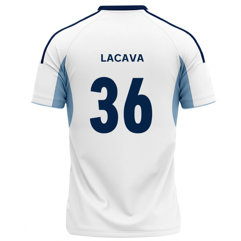 Danxen Heren Matías Lacava #36 Koninklijk Blauw Wit Uitshirt Uittenue 2026/27 T-Shirt