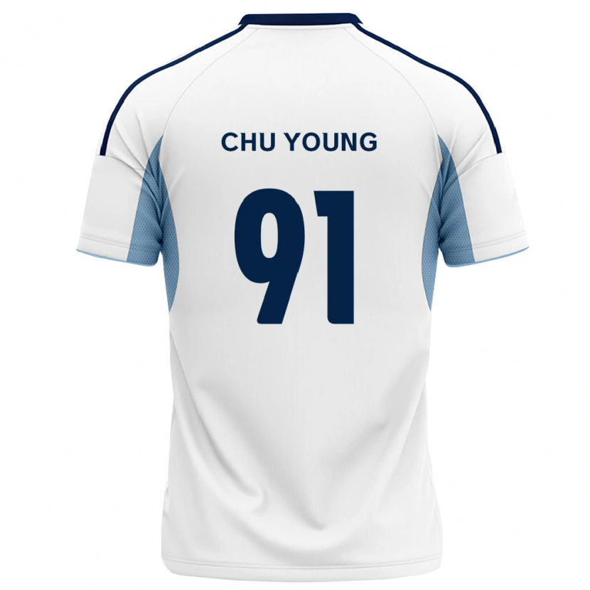 Danxen Heren Chu-Young Park #91 Koninklijk Blauw Wit Uitshirt Uittenue 2026/27 T-Shirt