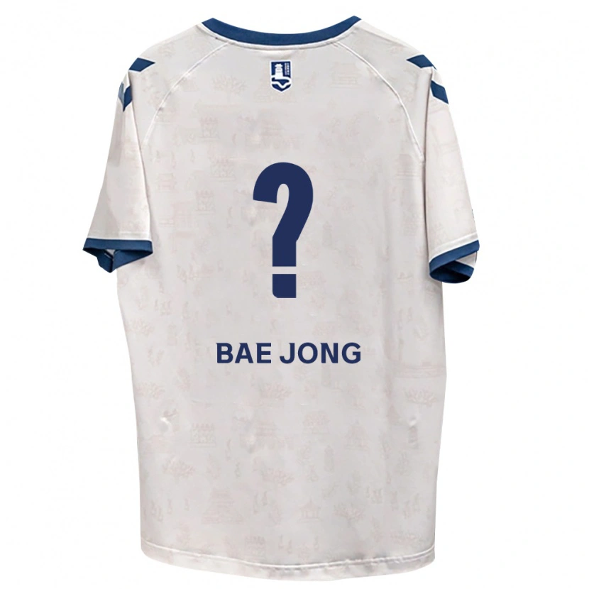 Danxen Heren Bae-Jong Park #0 Koninklijk Blauw Wit Uitshirt Uittenue 2026/27 T-Shirt