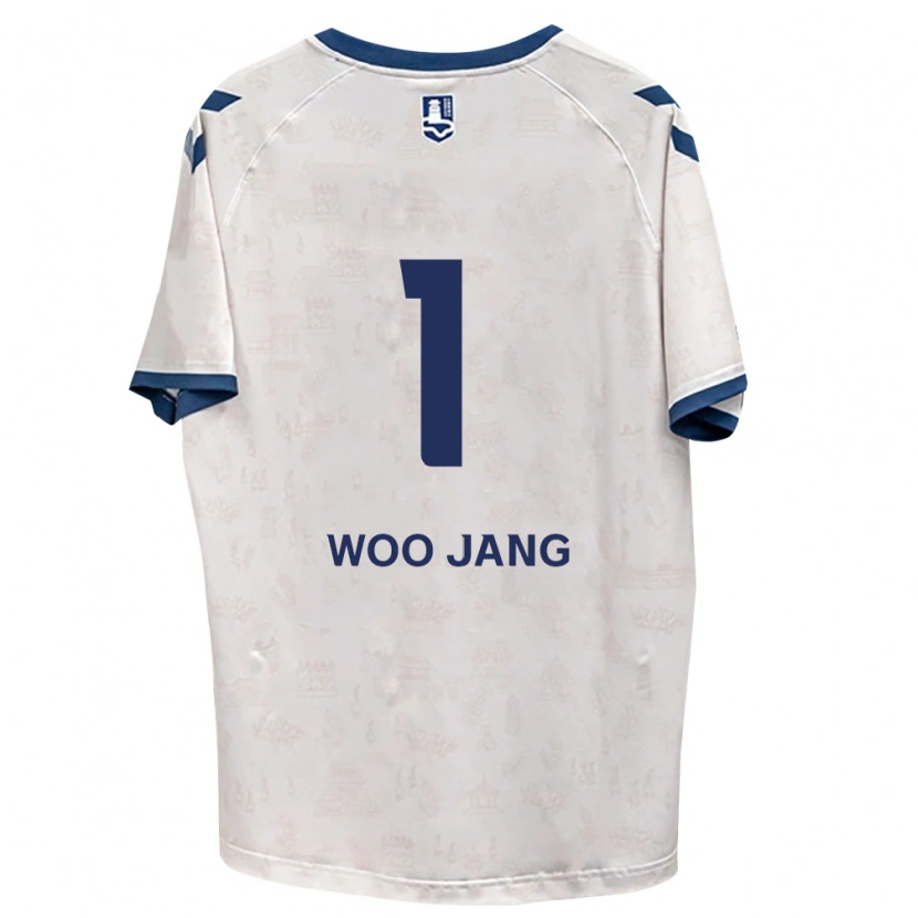 Danxen Heren Woo-Jang Jo #1 Koninklijk Blauw Wit Uitshirt Uittenue 2026/27 T-Shirt