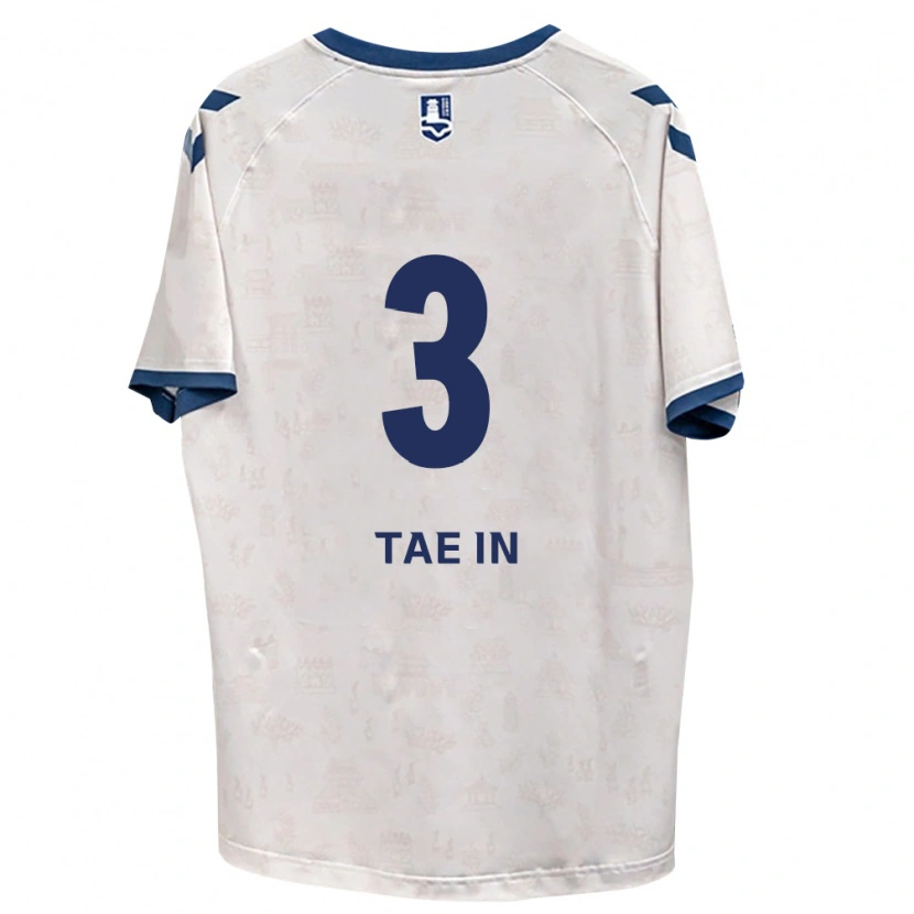 Danxen Heren Tae-In Yoon #3 Koninklijk Blauw Wit Uitshirt Uittenue 2026/27 T-Shirt