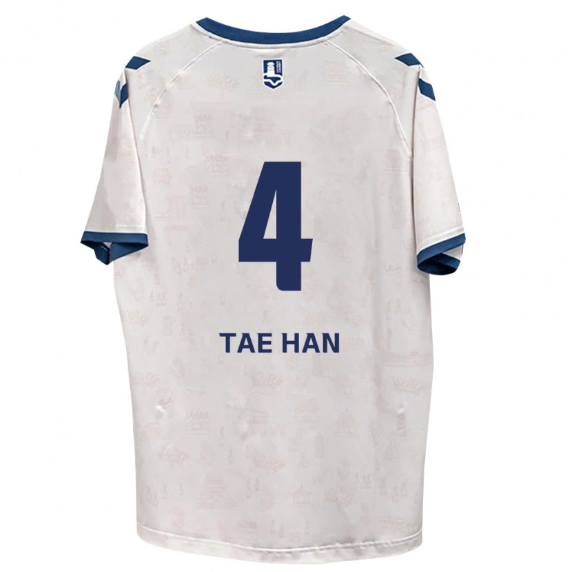 Danxen Heren Tae-Han Kim #4 Koninklijk Blauw Wit Uitshirt Uittenue 2026/27 T-Shirt