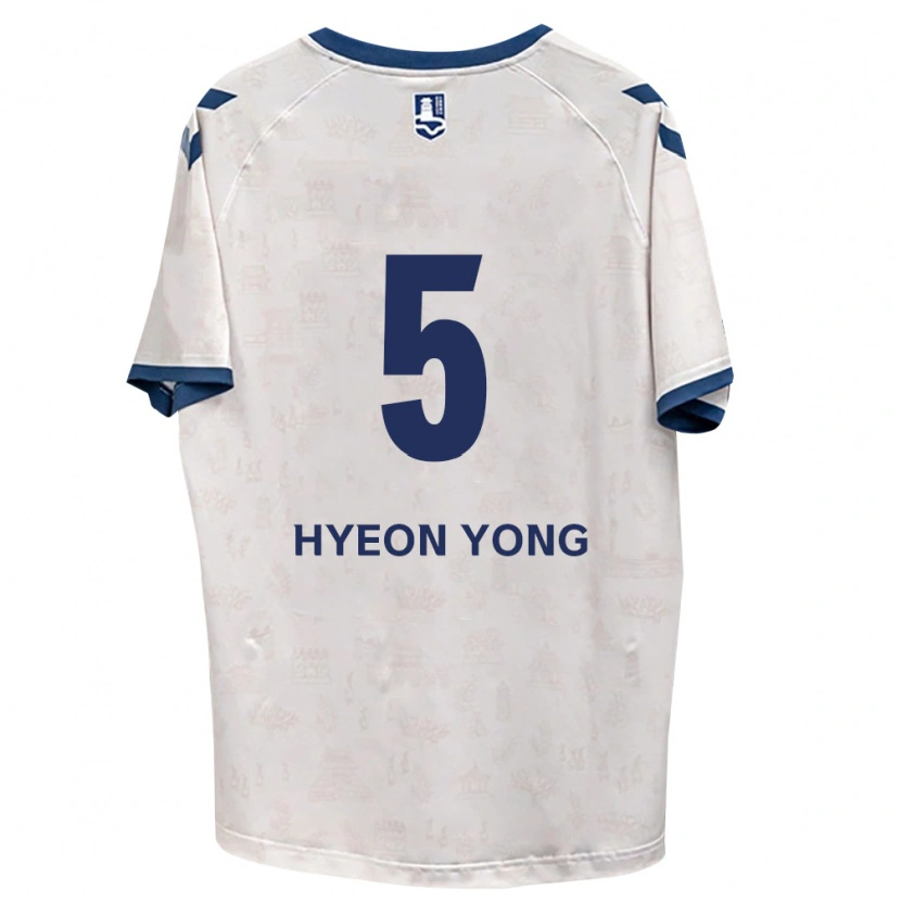 Danxen Heren Hyeon-Yong Lee #5 Koninklijk Blauw Wit Uitshirt Uittenue 2026/27 T-Shirt