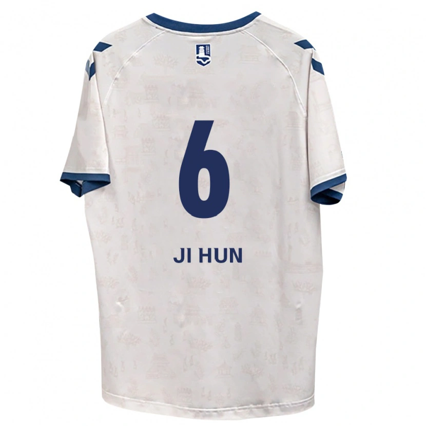 Danxen Heren Ji-Hun Kim #6 Koninklijk Blauw Wit Uitshirt Uittenue 2026/27 T-Shirt