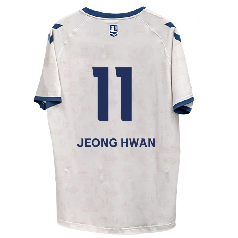 Danxen Heren Jeong-Hwan Kim #11 Koninklijk Blauw Wit Uitshirt Uittenue 2026/27 T-Shirt