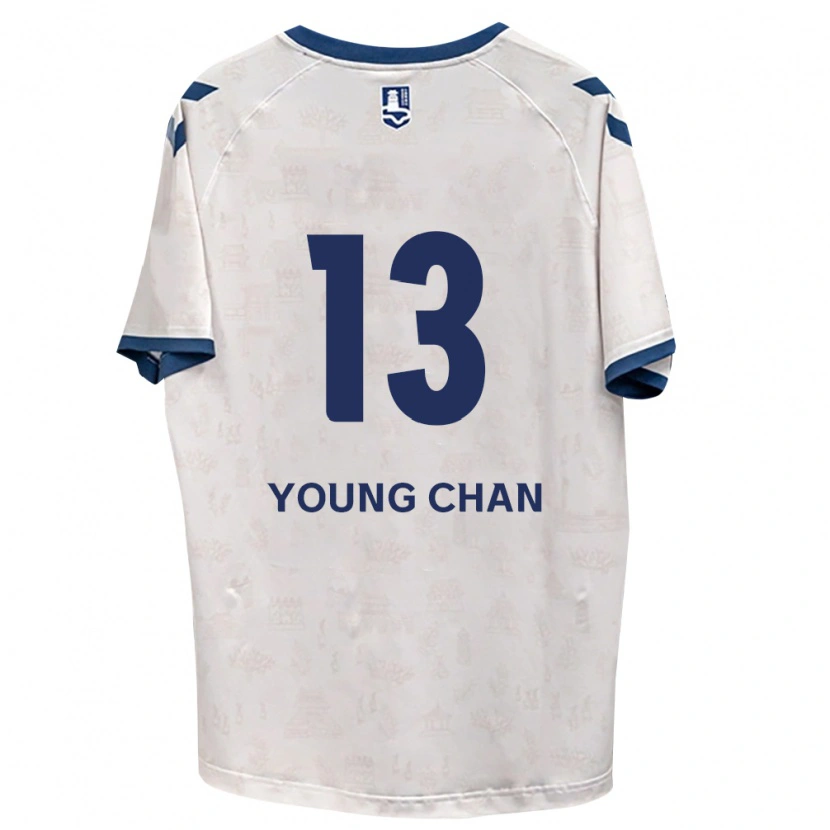 Danxen Heren Young-Chan Ham #13 Koninklijk Blauw Wit Uitshirt Uittenue 2026/27 T-Shirt