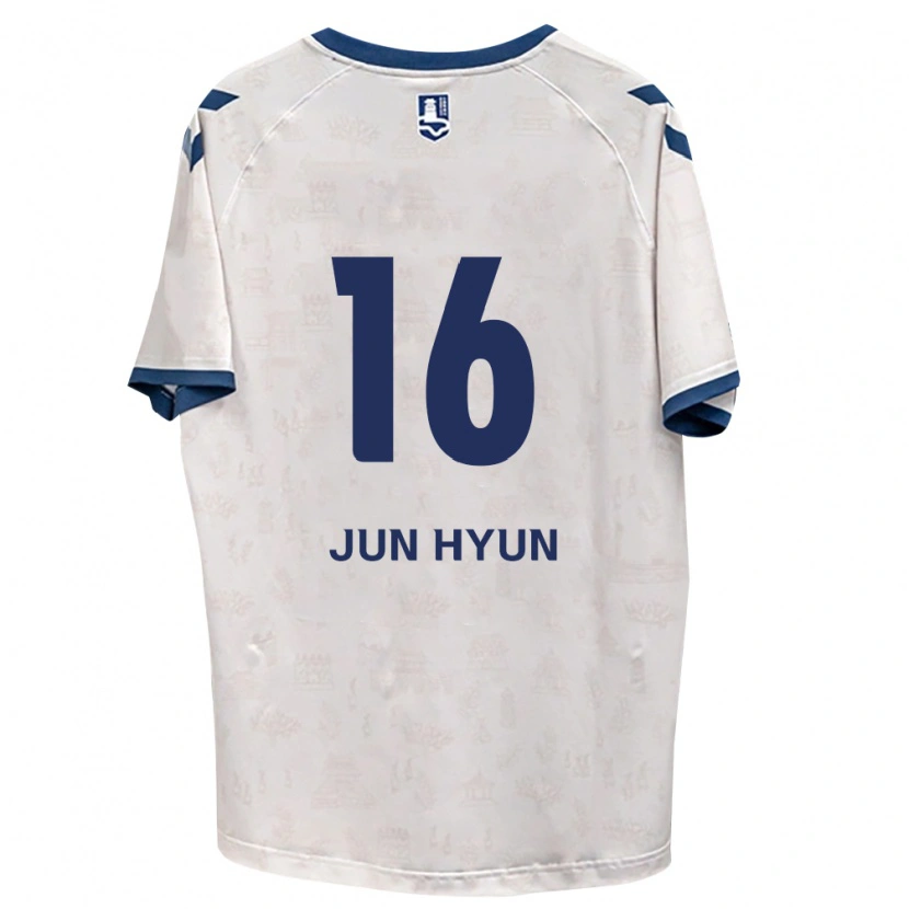 Danxen Heren Jun-Hyun Jo #16 Koninklijk Blauw Wit Uitshirt Uittenue 2026/27 T-Shirt