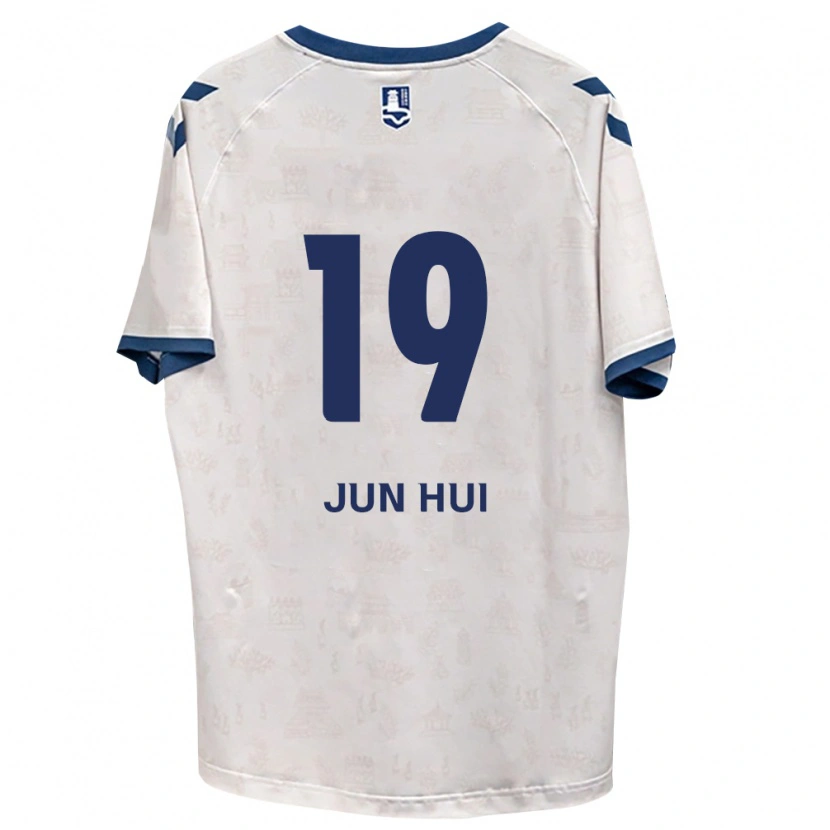 Danxen Heren Jun-Hui Park #19 Koninklijk Blauw Wit Uitshirt Uittenue 2026/27 T-Shirt