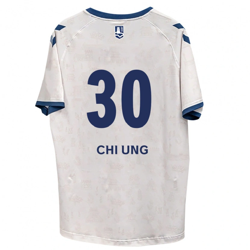 Danxen Heren Chi-Ung Choi #30 Koninklijk Blauw Wit Uitshirt Uittenue 2026/27 T-Shirt