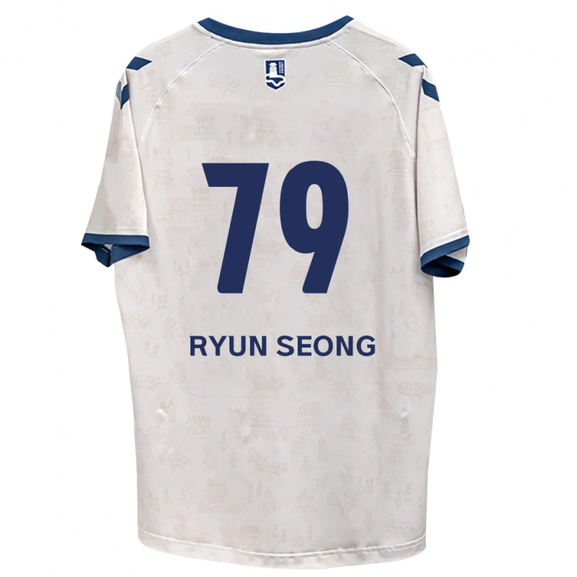 Danxen Heren Ryun-Seong Choe #79 Koninklijk Blauw Wit Uitshirt Uittenue 2026/27 T-Shirt