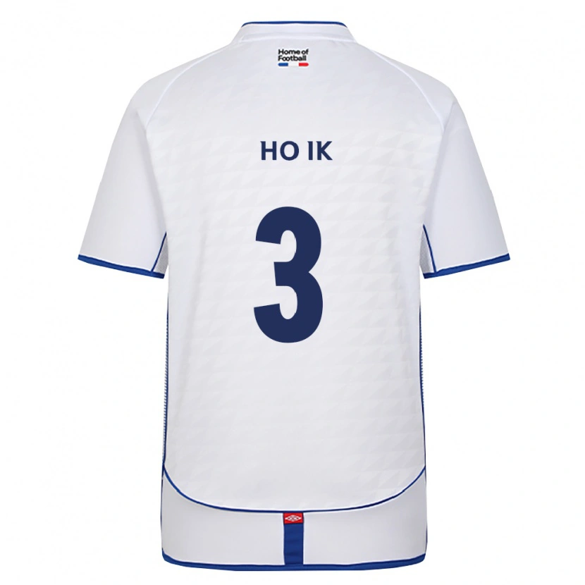 Danxen Heren Ho-Ik Jang #3 Zwart Wit Rood Uitshirt Uittenue 2026/27 T-Shirt