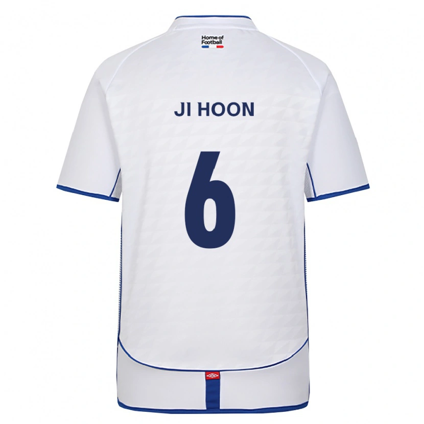 Danxen Heren Ji-Hoon Lim #6 Zwart Wit Rood Uitshirt Uittenue 2026/27 T-Shirt