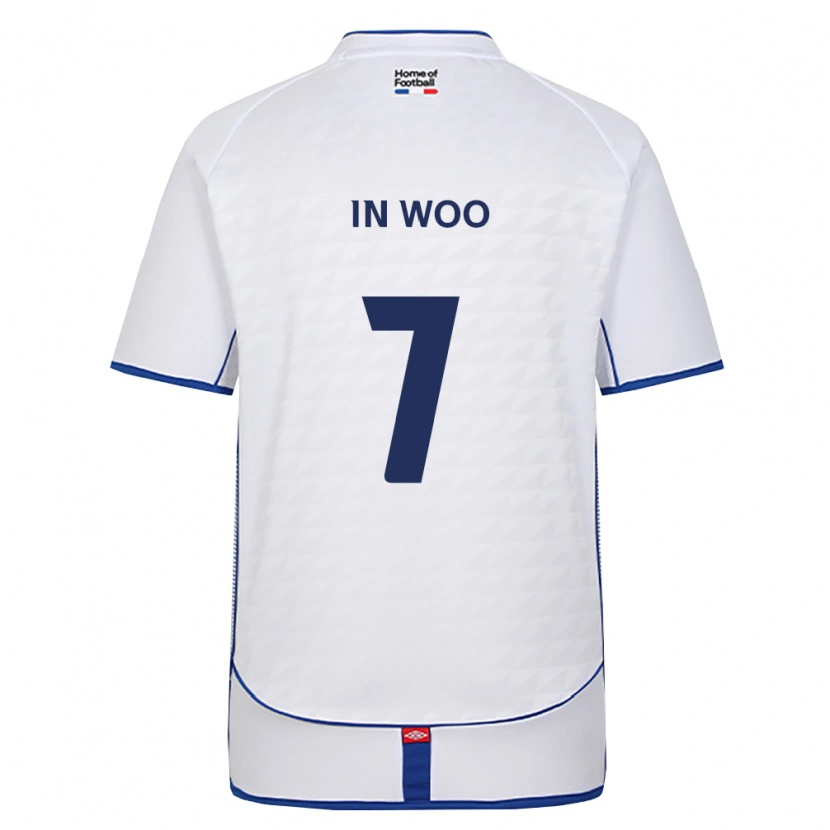 Danxen Heren In-Woo Lee #7 Zwart Wit Rood Uitshirt Uittenue 2026/27 T-Shirt