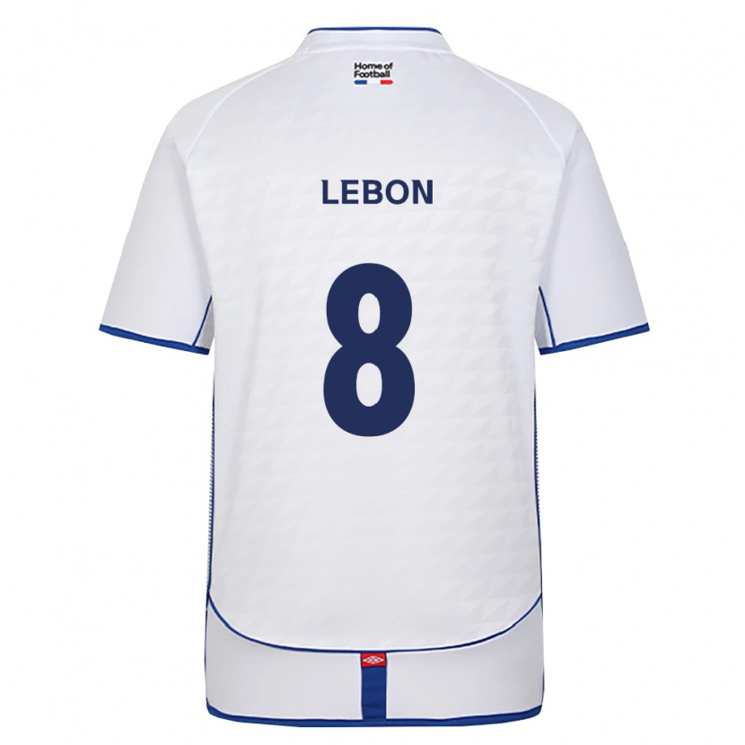 Danxen Heren Keelan Lebon #8 Zwart Wit Rood Uitshirt Uittenue 2026/27 T-Shirt