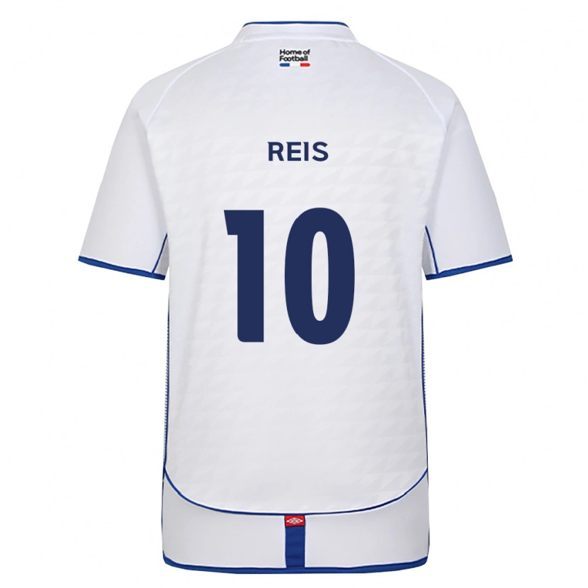Danxen Heren Isnairo Reis Silva Morais #10 Zwart Wit Rood Uitshirt Uittenue 2026/27 T-Shirt
