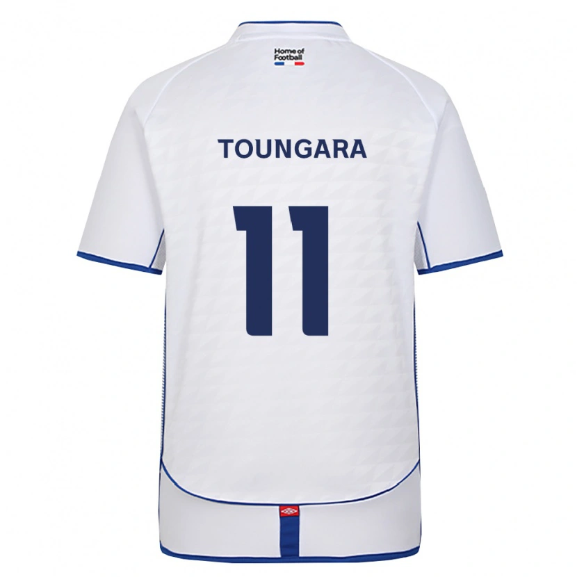 Danxen Heren Aboubacar Toungara #11 Zwart Wit Rood Uitshirt Uittenue 2026/27 T-Shirt