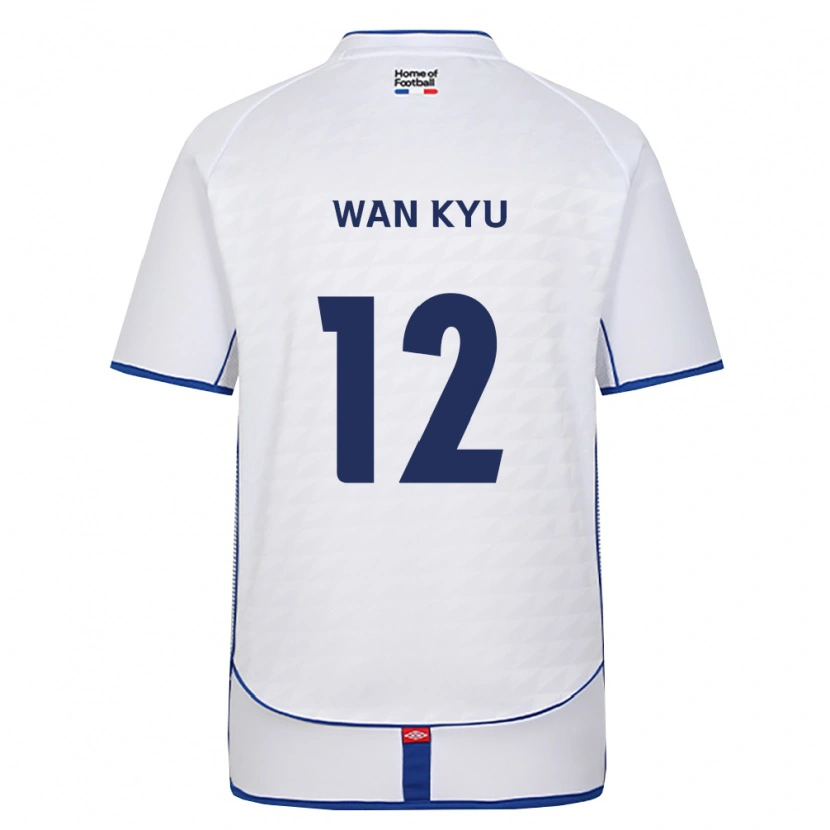 Danxen Heren Wan-Kyu Kwon #12 Zwart Wit Rood Uitshirt Uittenue 2026/27 T-Shirt