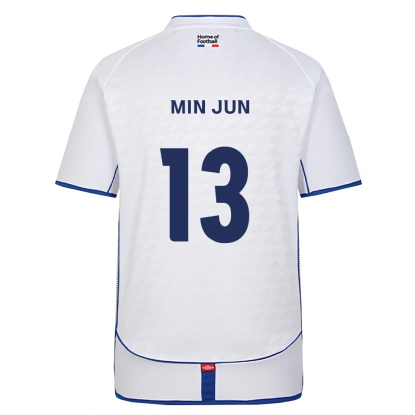 Danxen Heren Min-Jun Yeo #13 Zwart Wit Rood Uitshirt Uittenue 2026/27 T-Shirt