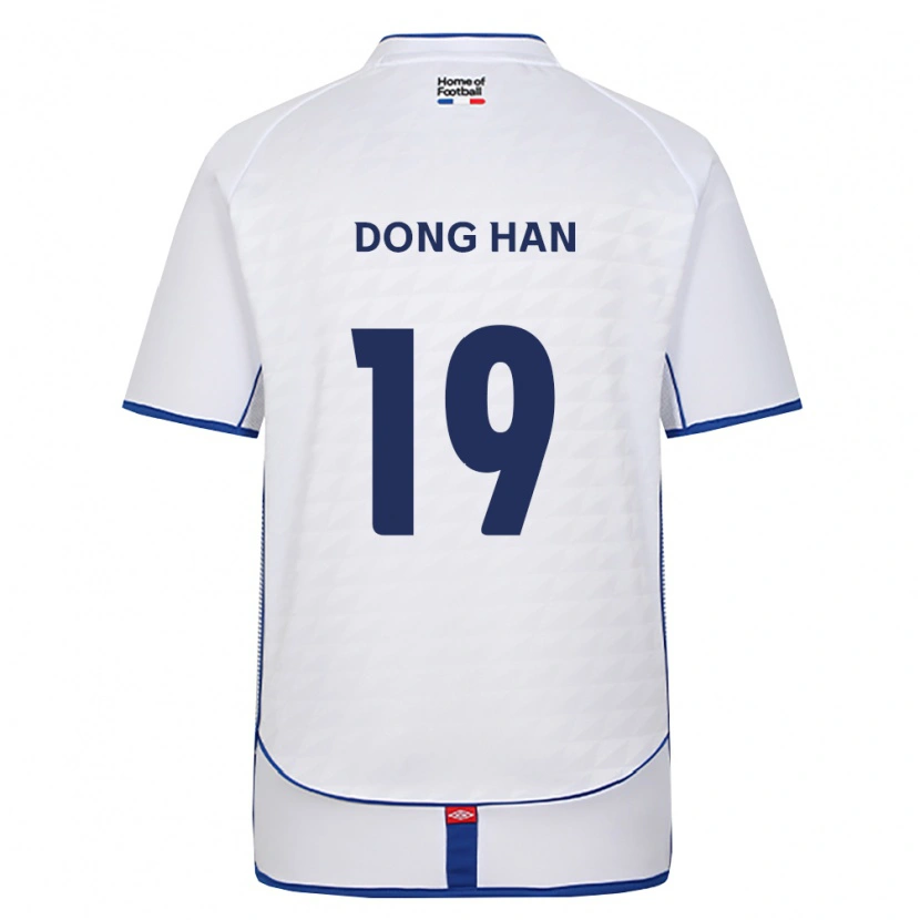 Danxen Heren Dong-Han Seo #19 Zwart Wit Rood Uitshirt Uittenue 2026/27 T-Shirt