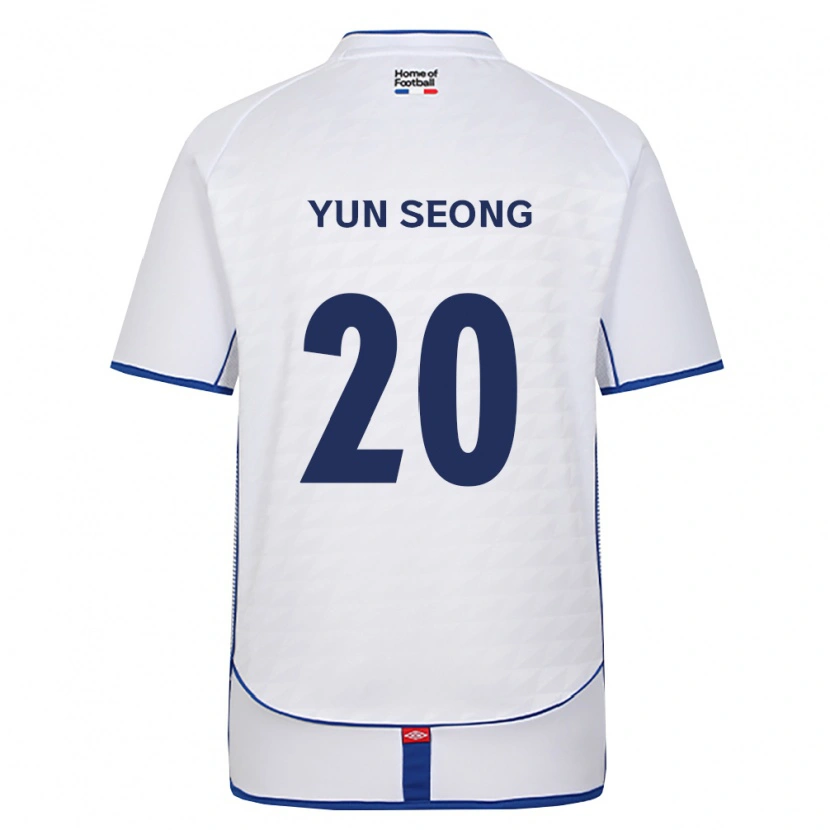 Danxen Heren Yun-Seong Jo #20 Zwart Wit Rood Uitshirt Uittenue 2026/27 T-Shirt