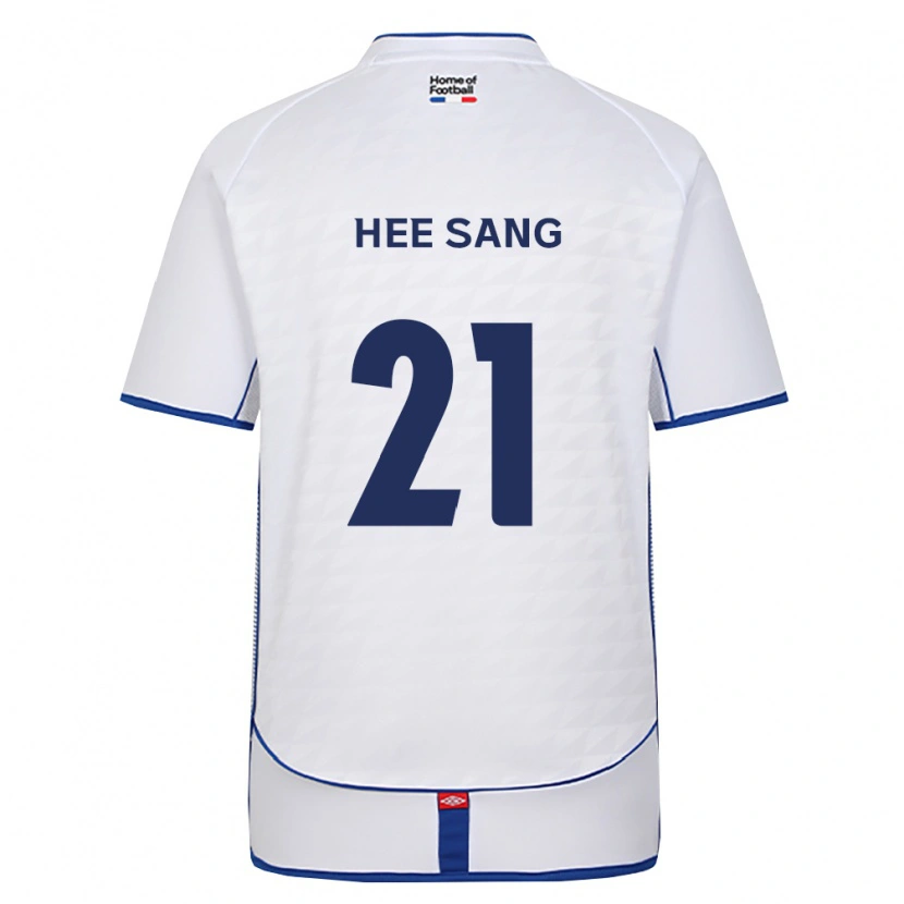 Danxen Heren Hee-Sang Bang #21 Zwart Wit Rood Uitshirt Uittenue 2026/27 T-Shirt