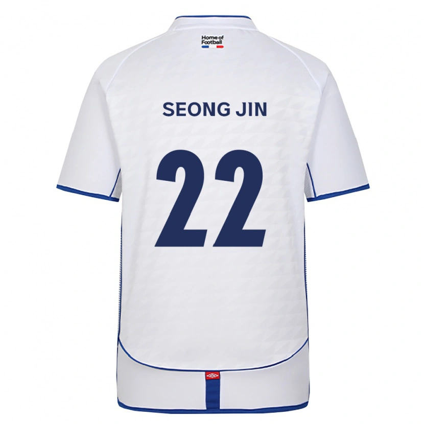 Danxen Heren Seong-Jin Kang #22 Zwart Wit Rood Uitshirt Uittenue 2026/27 T-Shirt