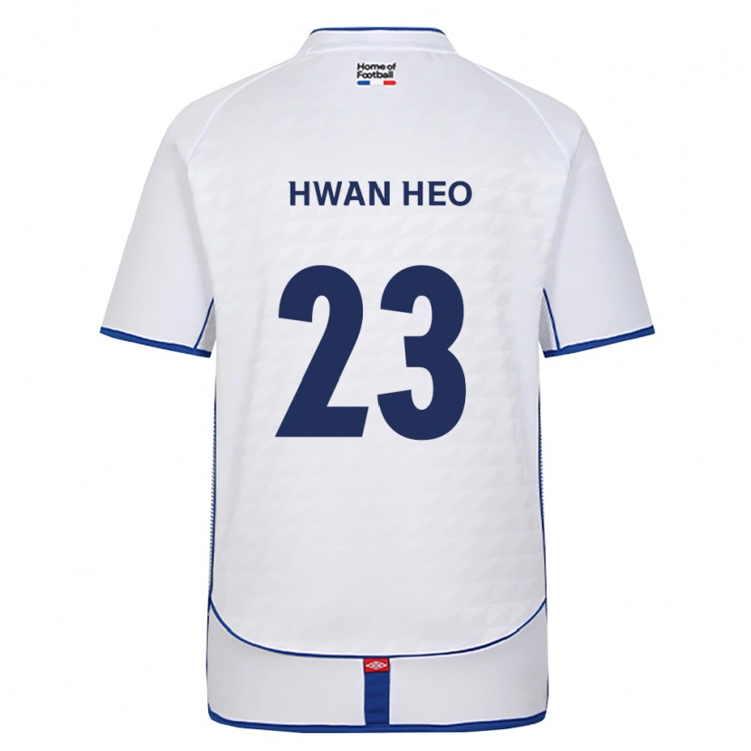 Danxen Heren Hwan Heo #23 Zwart Wit Rood Uitshirt Uittenue 2026/27 T-Shirt