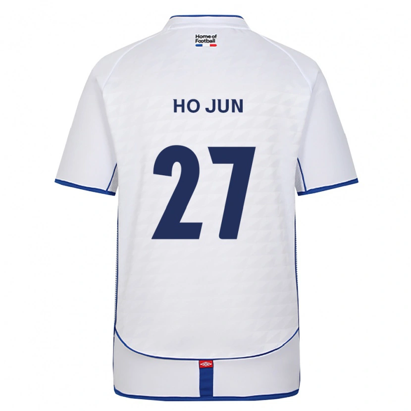 Danxen Heren Ho-Jun Son #27 Zwart Wit Rood Uitshirt Uittenue 2026/27 T-Shirt