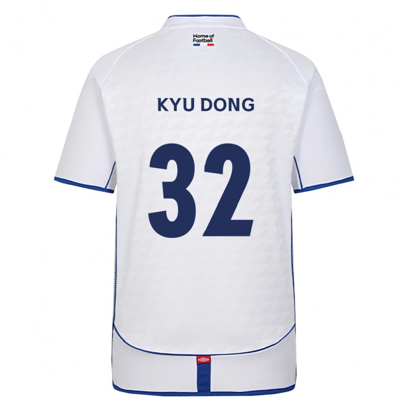 Danxen Heren Kyu-Dong Lee #32 Zwart Wit Rood Uitshirt Uittenue 2026/27 T-Shirt