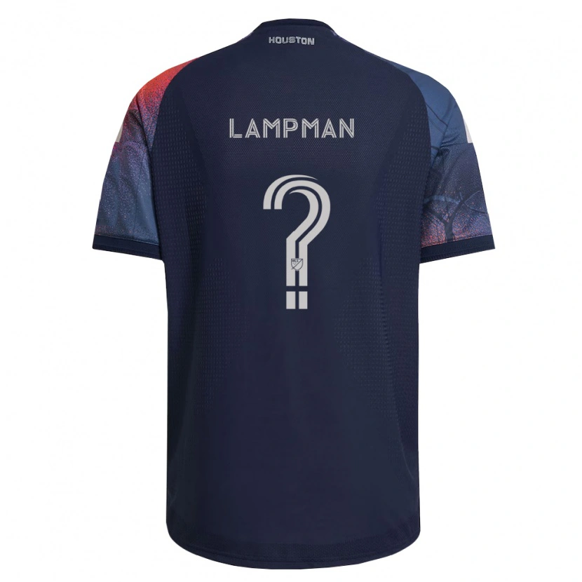 Danxen Heren Tate Lampman #0 Diep Blauw Wit Oranje Uitshirt Uittenue 2026/27 T-Shirt