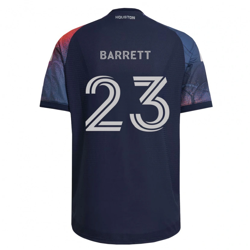 Danxen Heren Daniel Barrett #23 Diep Blauw Wit Oranje Uitshirt Uittenue 2026/27 T-Shirt