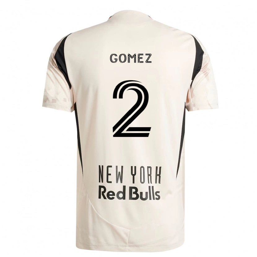 Danxen Heren Álex Gómez #2 Off-White Rood Zwart Uitshirt Uittenue 2026/27 T-Shirt