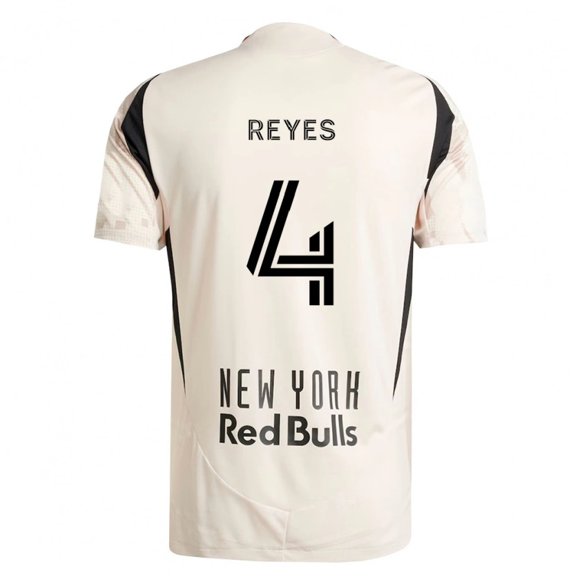 Danxen Heren Andrés Reyes #4 Off-White Rood Zwart Uitshirt Uittenue 2026/27 T-Shirt