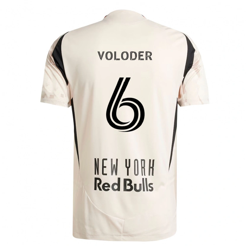 Danxen Heren Robert Voloder #6 Off-White Rood Zwart Uitshirt Uittenue 2026/27 T-Shirt