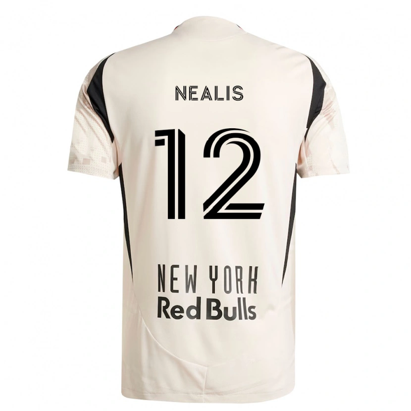 Danxen Heren Dylan Nealis #12 Off-White Rood Zwart Uitshirt Uittenue 2026/27 T-Shirt