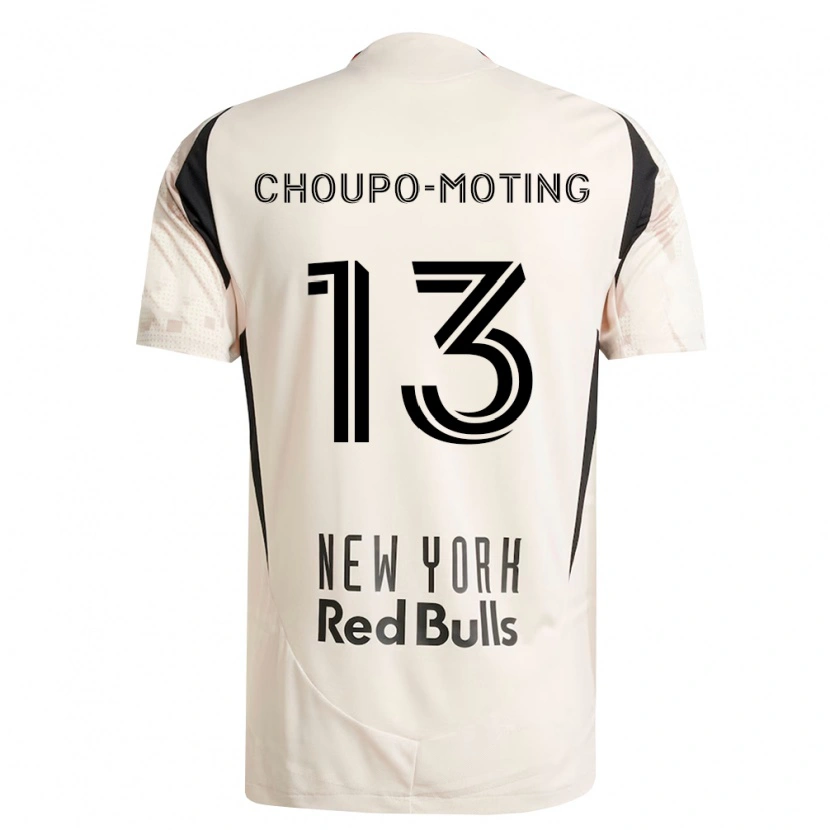 Danxen Heren Eric-Maxim Choupo-Moting #13 Off-White Rood Zwart Uitshirt Uittenue 2026/27 T-Shirt