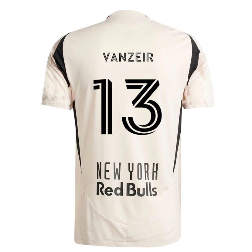 Danxen Heren Dante Vanzeir #13 Off-White Rood Zwart Uitshirt Uittenue 2026/27 T-Shirt
