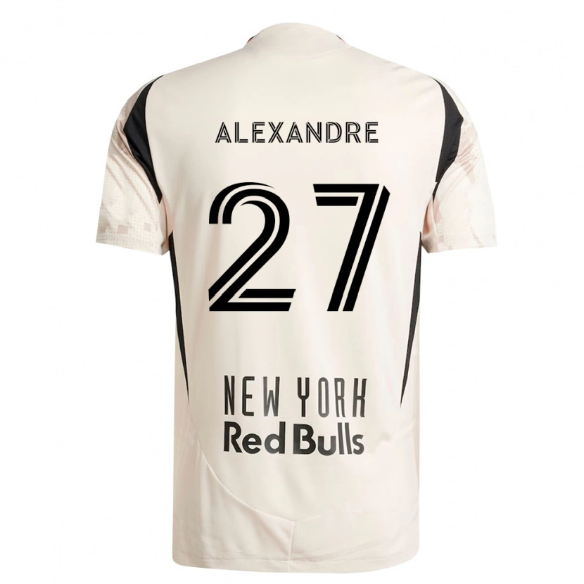 Danxen Heren Davi Alexandre #27 Off-White Rood Zwart Uitshirt Uittenue 2026/27 T-Shirt