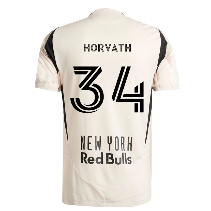 Danxen Heren Ethan Horvath #34 Off-White Rood Zwart Uitshirt Uittenue 2026/27 T-Shirt