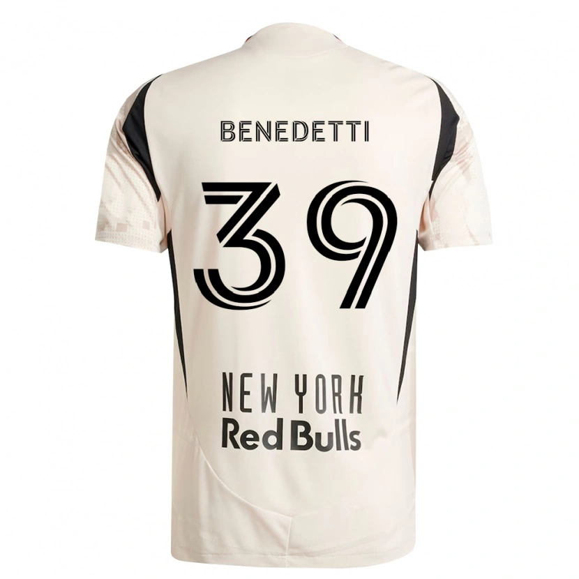 Danxen Heren Nehuén Benedetti #39 Off-White Rood Zwart Uitshirt Uittenue 2026/27 T-Shirt