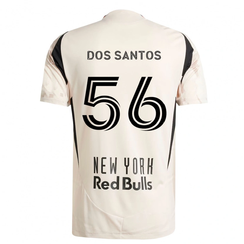 Danxen Heren Matthew Dos Santos #56 Off-White Rood Zwart Uitshirt Uittenue 2026/27 T-Shirt