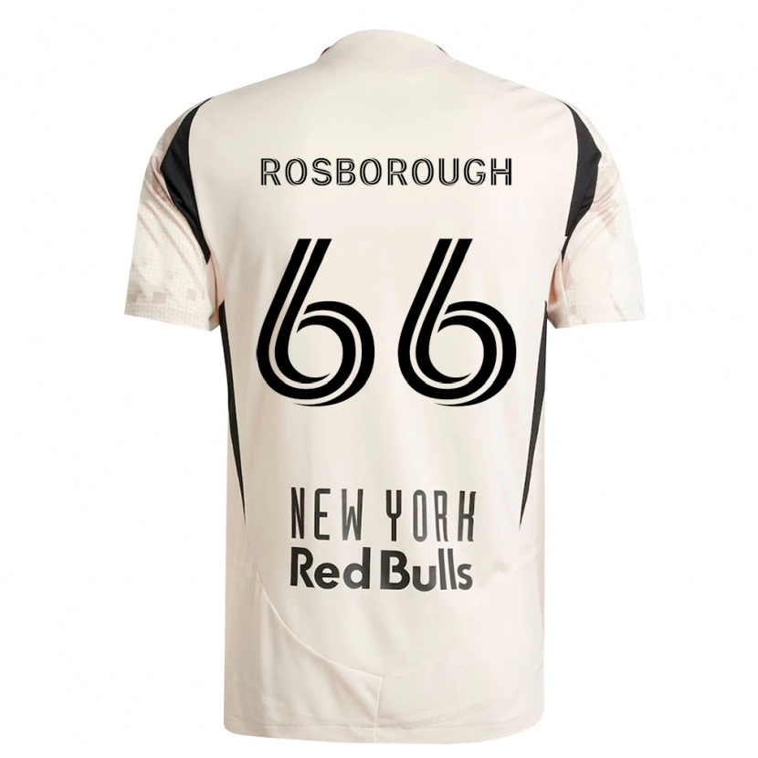 Danxen Heren Tanner Rosborough #66 Off-White Rood Zwart Uitshirt Uittenue 2026/27 T-Shirt