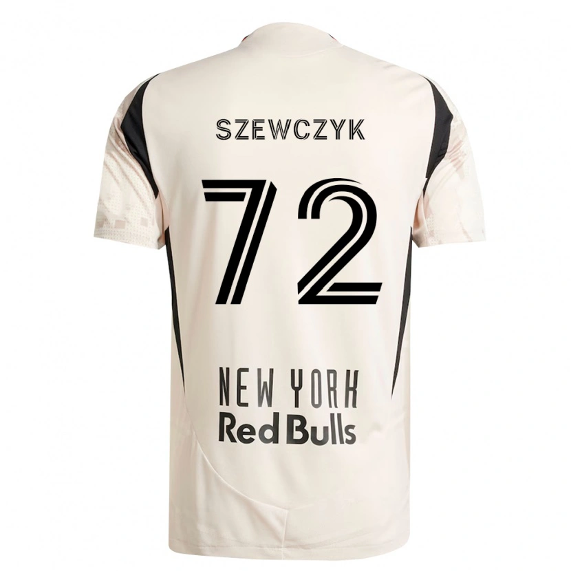 Danxen Heren Tobias Szewczyk #72 Off-White Rood Zwart Uitshirt Uittenue 2026/27 T-Shirt