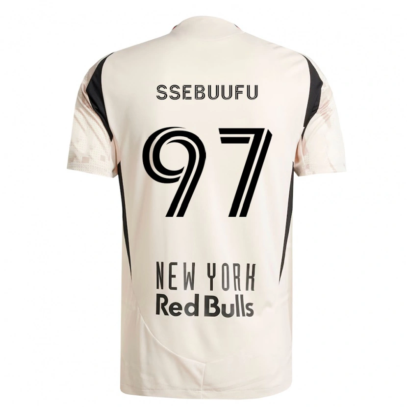 Danxen Heren Frank Ssebuufu #97 Off-White Rood Zwart Uitshirt Uittenue 2026/27 T-Shirt