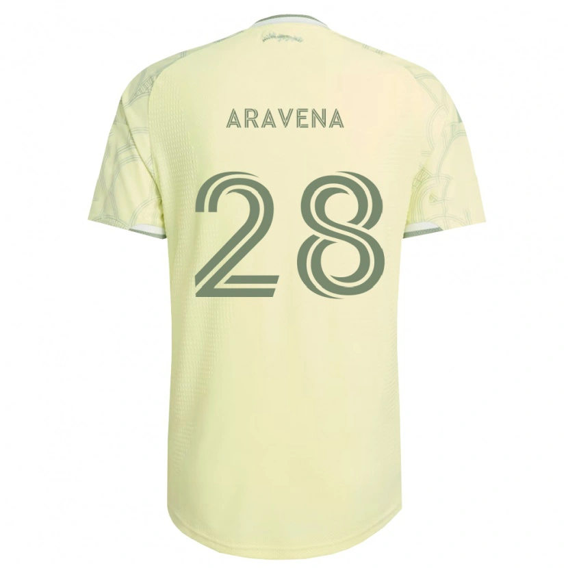 Danxen Heren Alexander Aravena #28 Beige Wit Uitshirt Uittenue 2026/27 T-Shirt