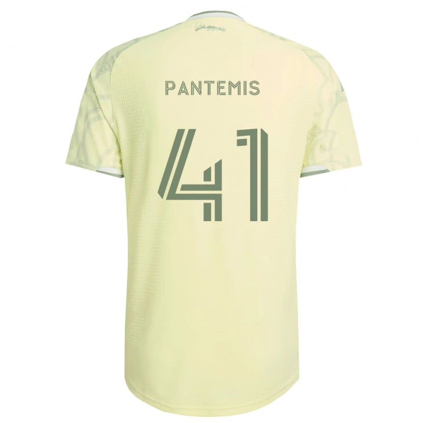 Danxen Heren James Pantemis #41 Beige Wit Uitshirt Uittenue 2026/27 T-Shirt