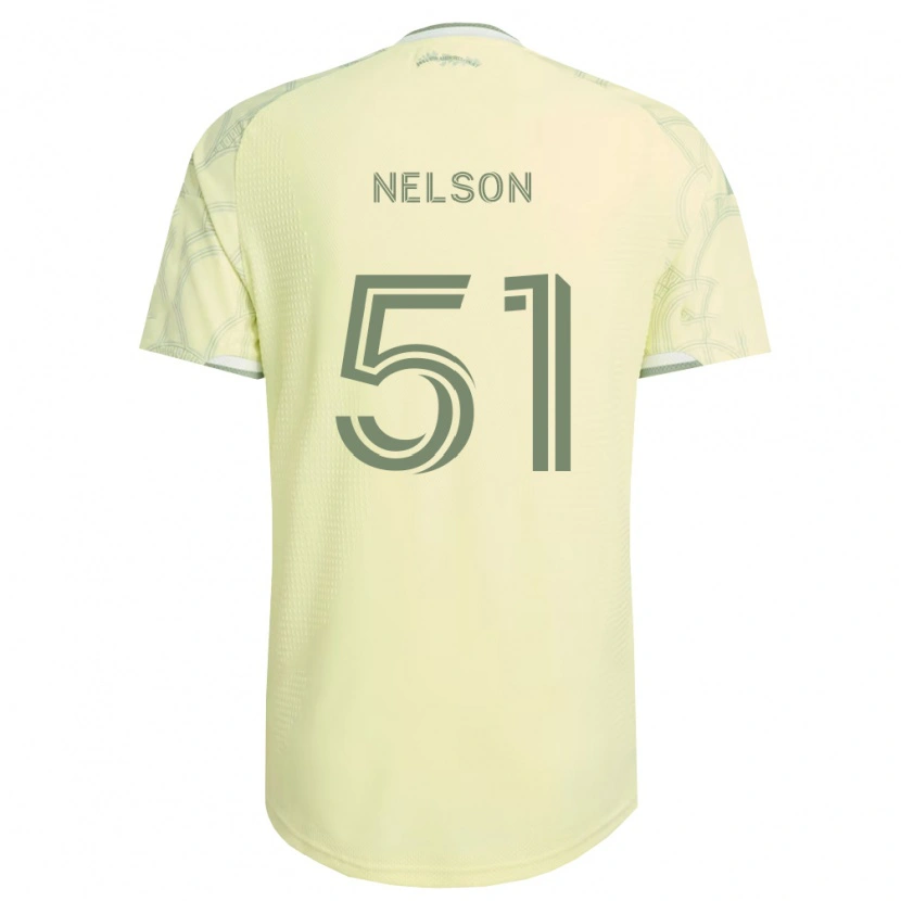 Danxen Heren Maxton Nelson #51 Beige Wit Uitshirt Uittenue 2026/27 T-Shirt
